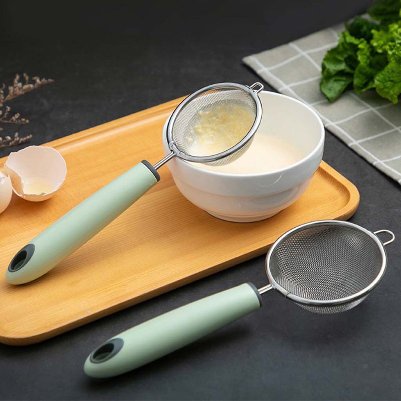 Rây Lọc Ráo Dầu Bằng Thép Không Gỉ Tiện Dụng Cho Nhà Bếp