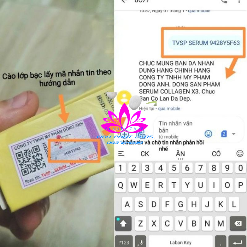 [Chính hãng] Serum Collagen X3 xóa thâm nám căng bóng da Mỹ Phẩm Đông Anh