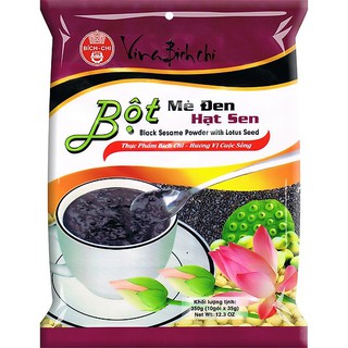 Bột mè đen hạt sen bích chi gói 350g