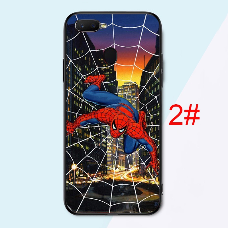 S118 Marvel Spiderman Vivo V5 Lite V7 Plus V9 V11 V15 V19 V20 X50 Pro Y66 Y67 Y75 Y79 Y85 Y89 Y20i Y20S Soft Phone Case