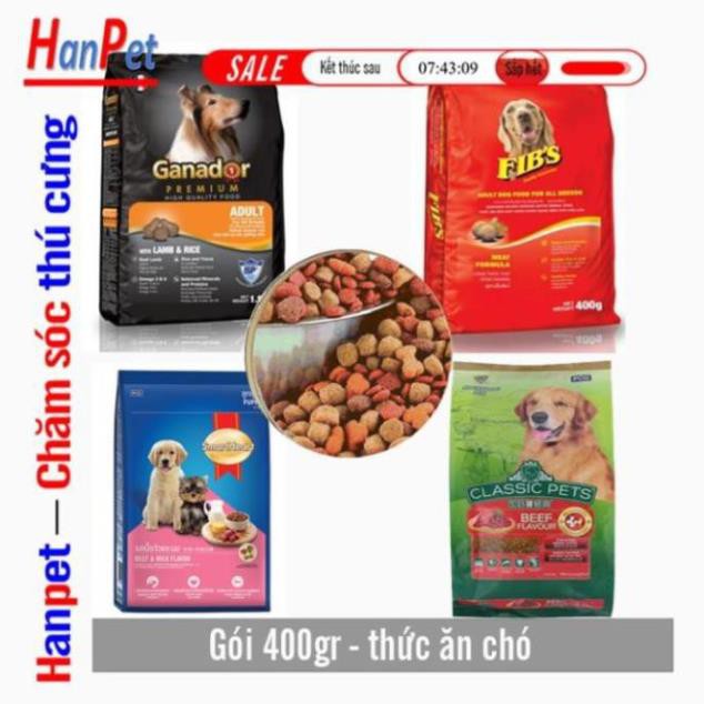 Thức ăn chó dạng hạt cao cấp (4 loại) SmartHeart Adult Ganador Puppy - Fib / Fib's - Classic