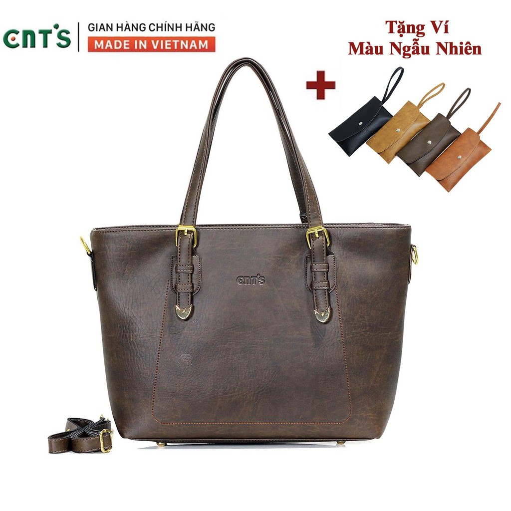 [Mã WABRWB24 giảm 30K đơn 99K] Túi xách nữ thời trang CNT TX39 cao cấp (Kèm ví) | BigBuy360 - bigbuy360.vn