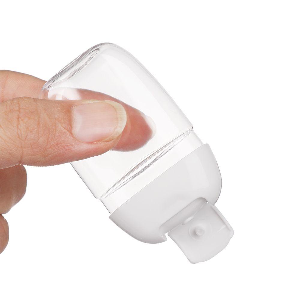 HS Giá Đỡ Dụng Cụ Trang Điểm / Nước Rửa Tay Bằng Silicon Có Móc Khóa Tiện Lợi