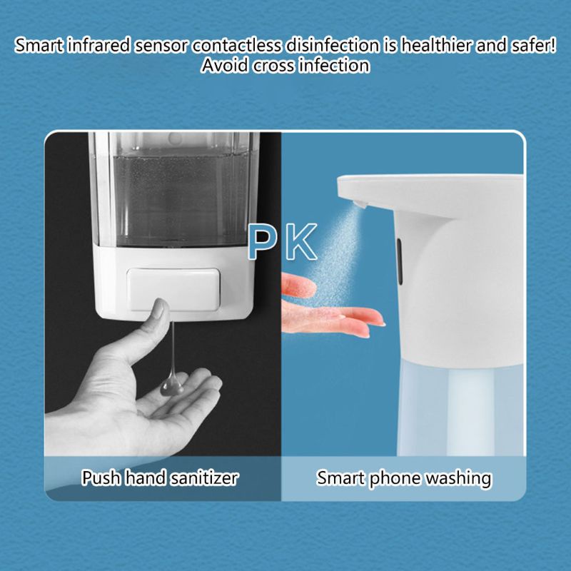 Bình Đựng Xà Phòng Rửa Tay Tạo Bọt Tự Động Cảm Biến Thông Minh Cho Bé