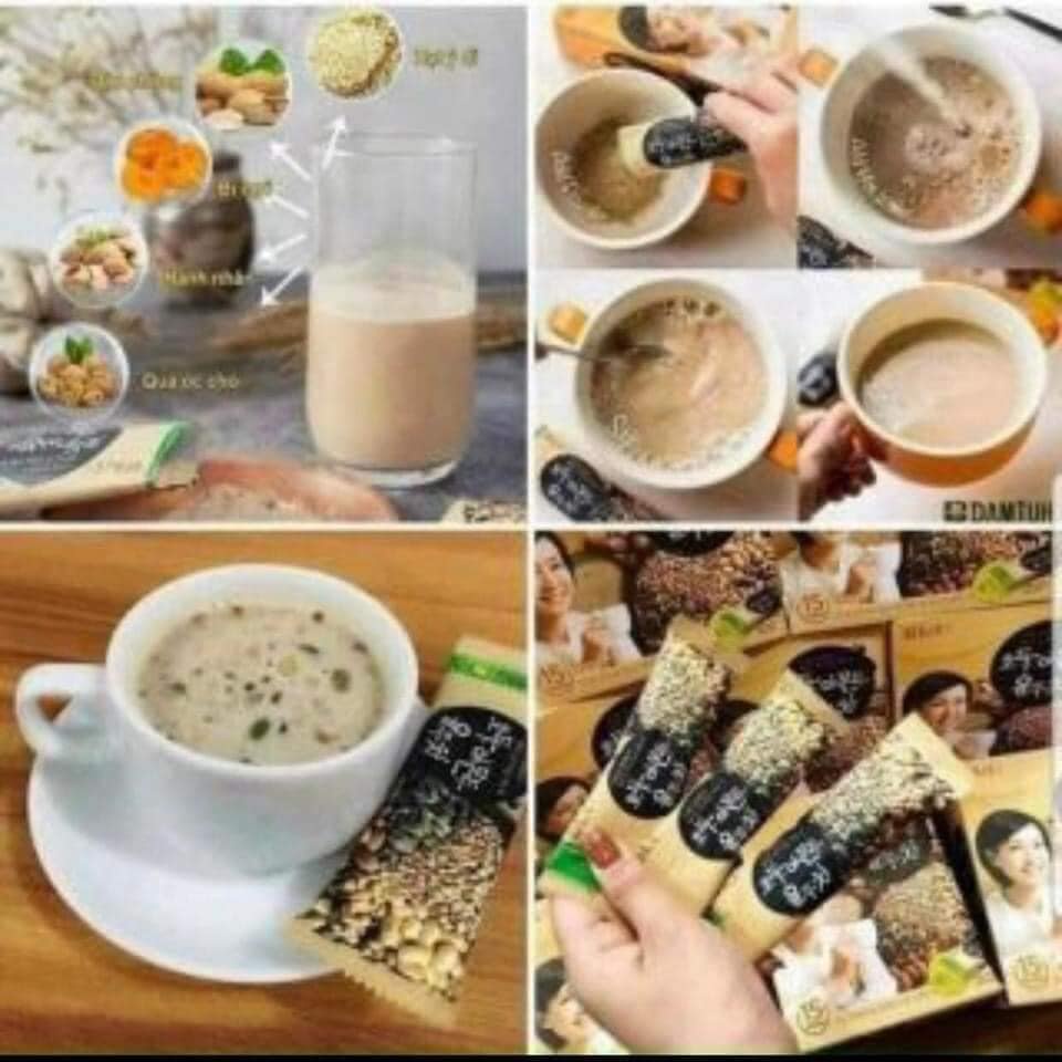 Ngũ Cốc Damtuh Hộp 50 Gói *18g (900G) Date 2023 - Nhập Hàn Quốc