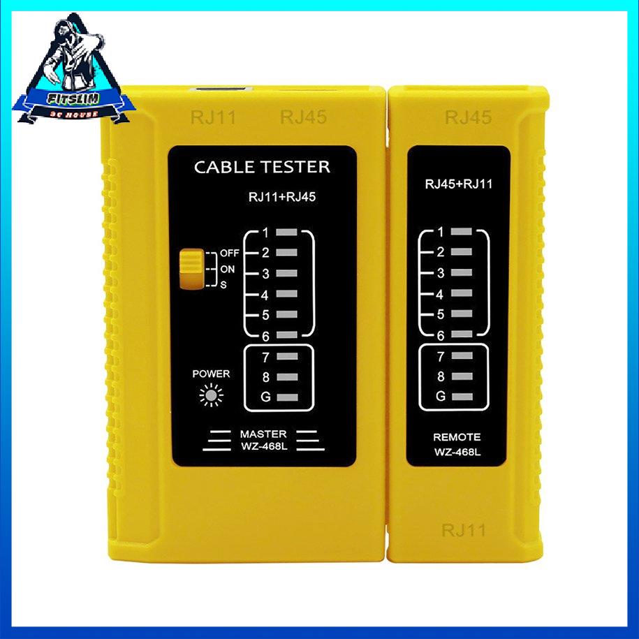 Máy kiểm tra cáp Mạng điện thoại Cáp kiểm tra đường dây RJ45 RJ11 Máy kiểm tra dây Lan [8/18]