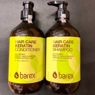 Cặp dầu gội xả cao cấp chính hãng Barex 800ml