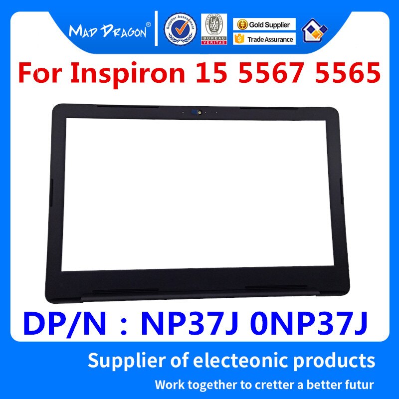 Mới Viền Màn Hình Lcd Phía Trước Cho Dell Inspiron 15 5567 5565 15-5565 15-5567 Np37j 0np37j Dp / N: 0np37