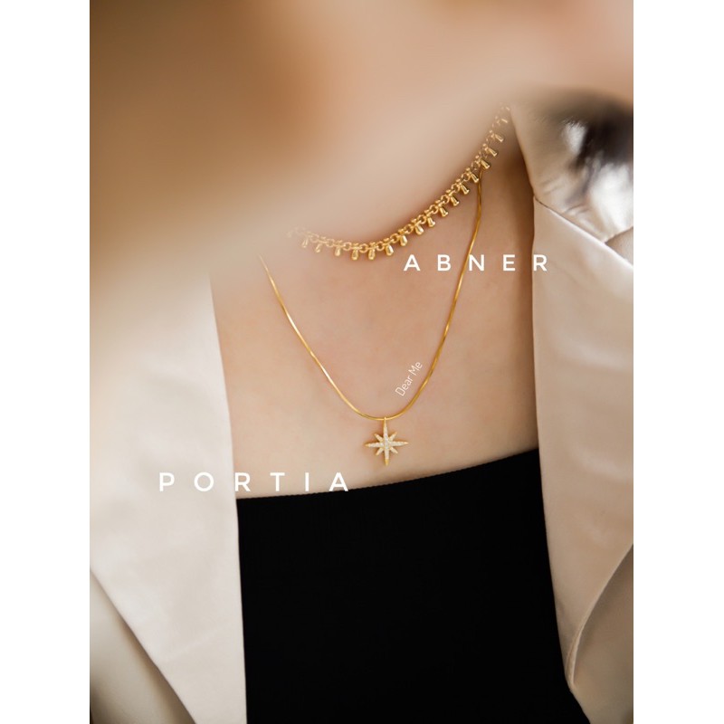 Dây Chuyền Mạ Vàng 18k Dear Me - Portia