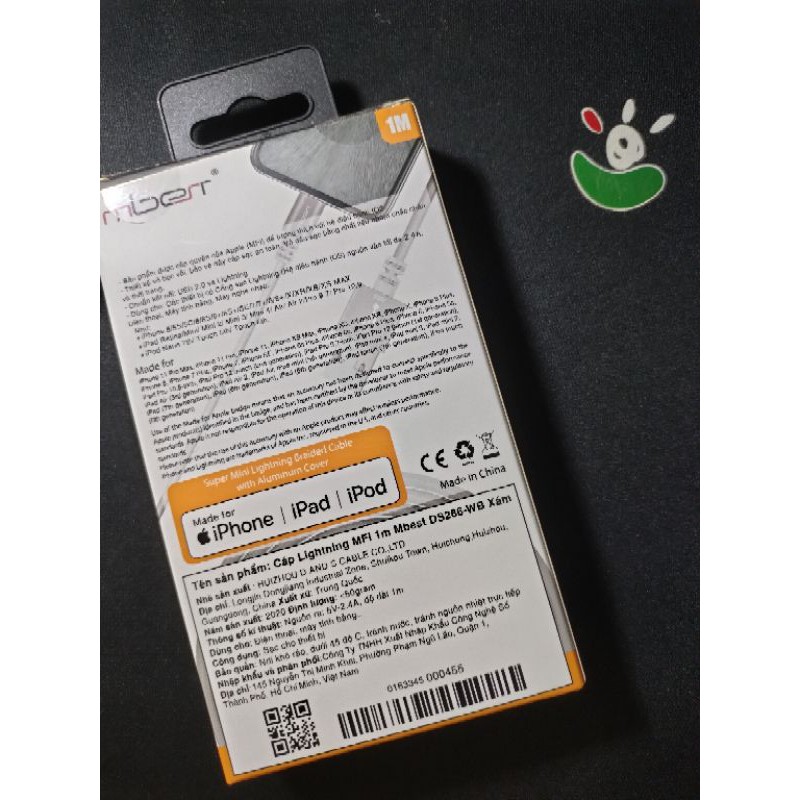 Pass Lại Dây Sạc Iphone 250k - GDTT TPHCM