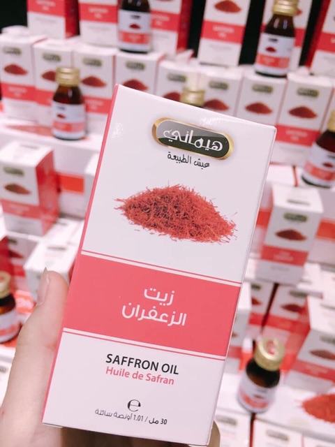 Tinh dầu saffron nguyên chất loại 1/ Saffron oil chính hãng