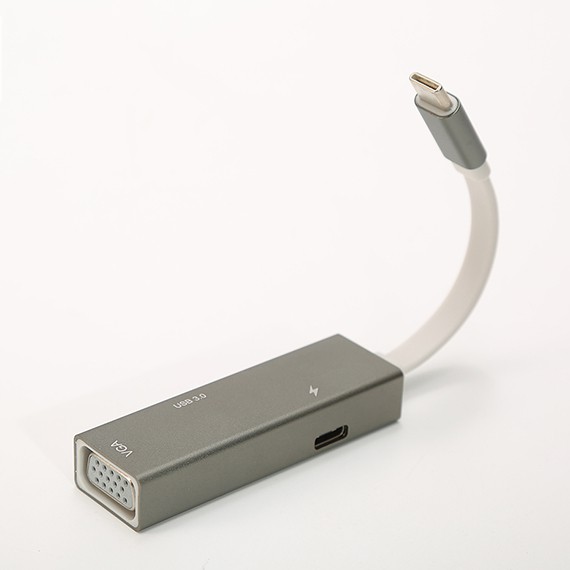 HUB LETOUCH USB 3.0 TYPE-C VGA