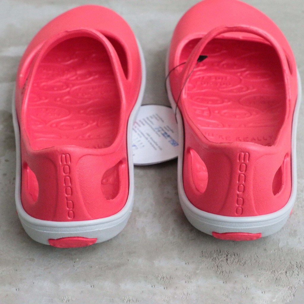 Giày Thái Lan bé gái Monobo Tammy Kids – Đỏ - Giày Nhựa Chuyên Dụng Đi Mưa Thời Trang, Chống Trơn Trượt