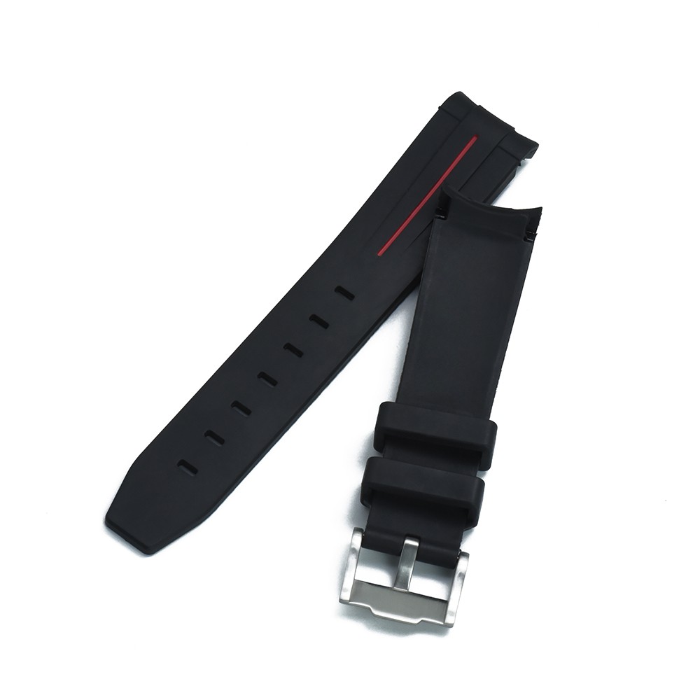 Dây Đeo Đồng Hồ Bằng Cao Su Silicone Chống Thấm Nước 20mm 21mm 22mm