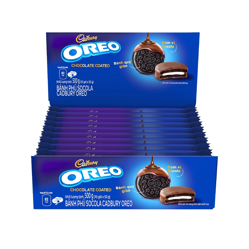 Bánh Quy OREO Phủ Socola 500g