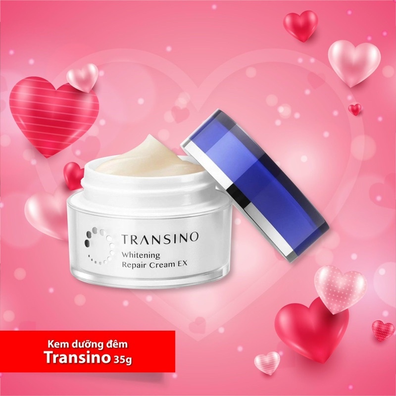 Bộ dưỡng trắng da giúp làm mờ và sạch nám transino