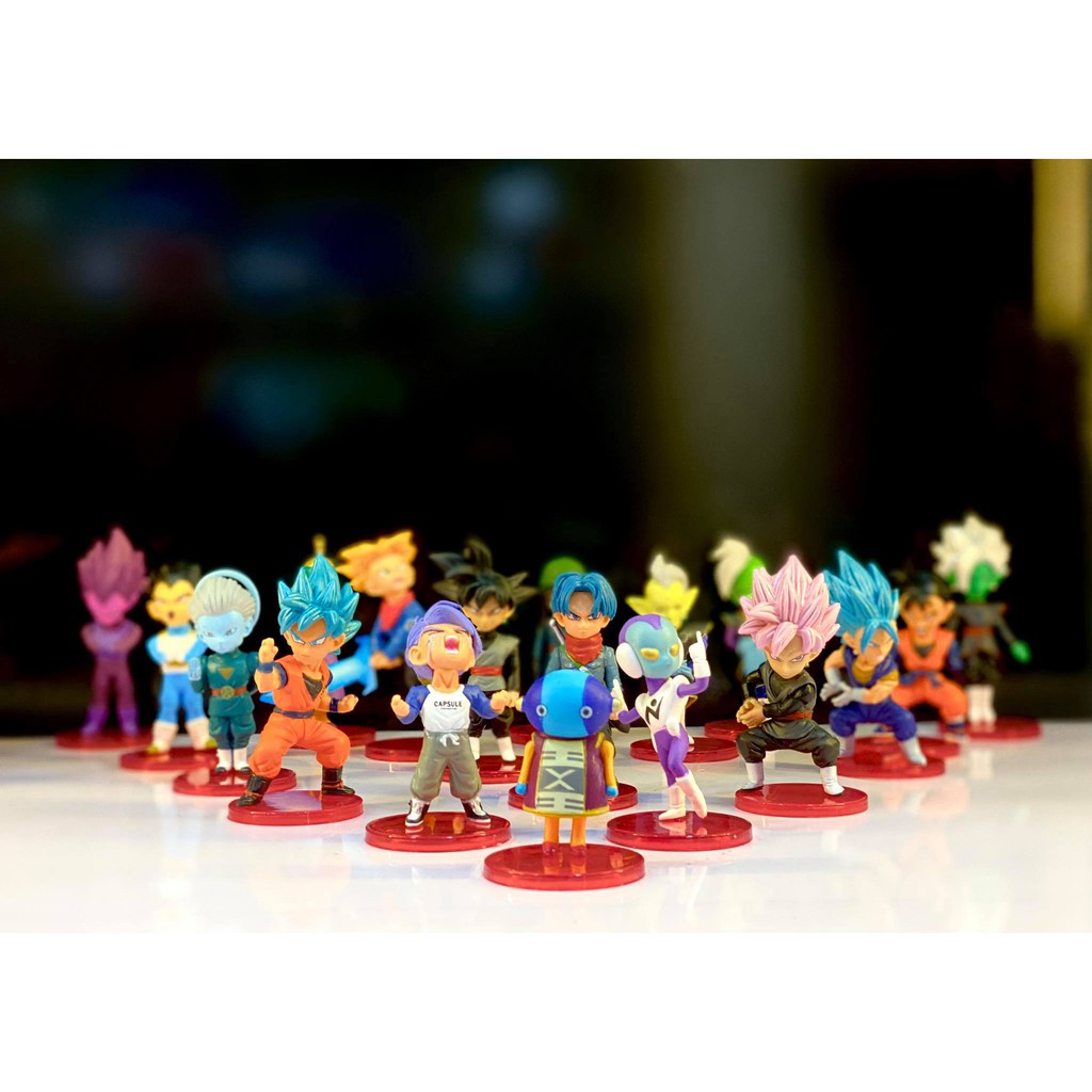 Bộ mô hình – Set figure Dragoball nhân vật WCF