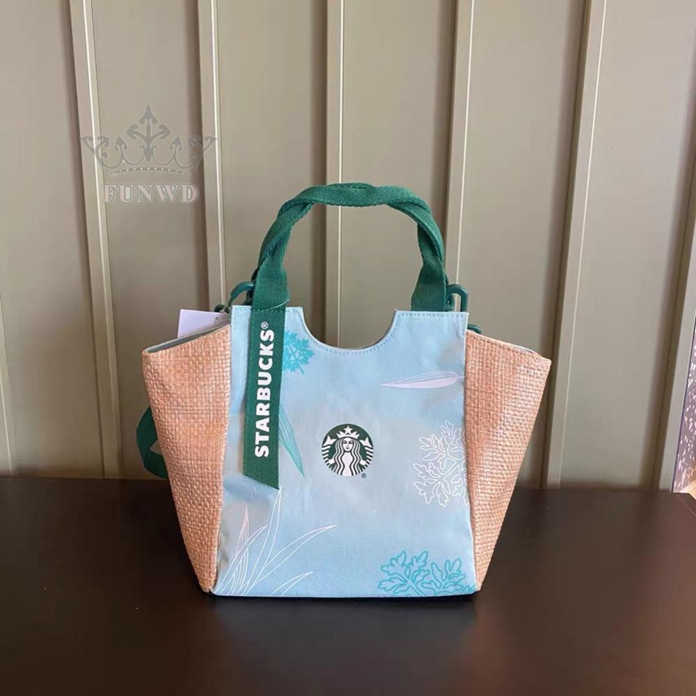 Túi Xách Starbucks Chất Liệu Canvas Siêu Bền