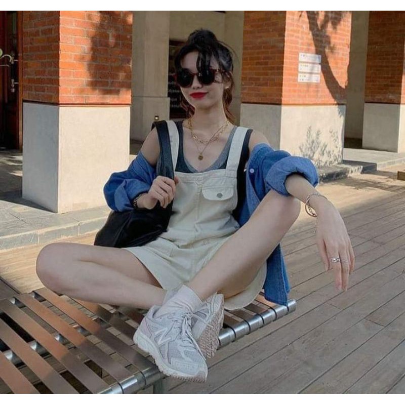 yếm đùi bò dáng rộng siêu kute | BigBuy360 - bigbuy360.vn