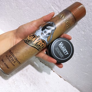 COMBO GÔM XỊT TÓC SUAVECITO VÀ SÁP VUỐT TÓC VARIETY