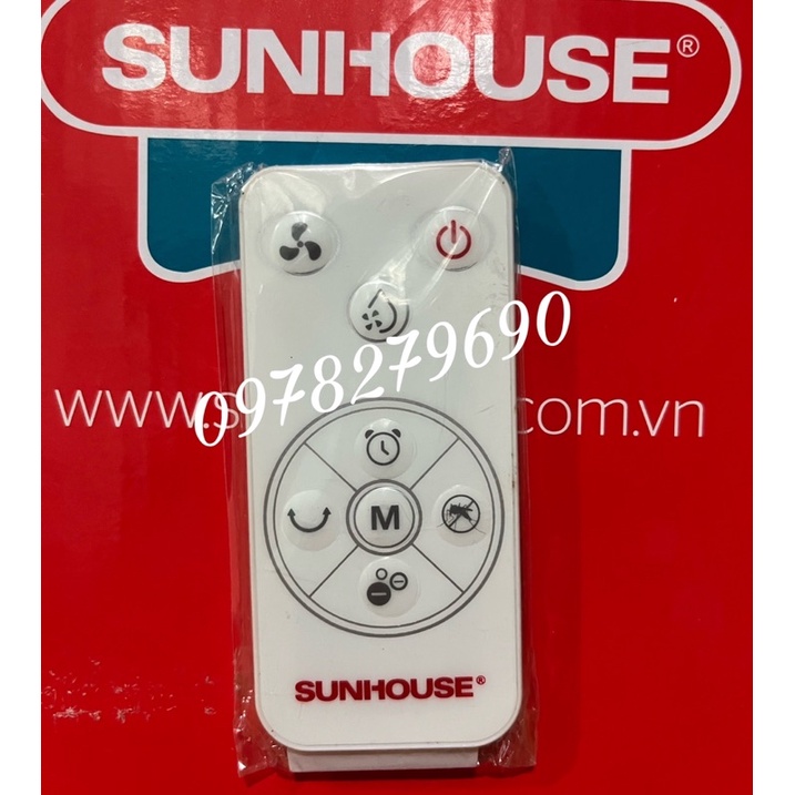 CHÍNH HÃNG MỚI - Điều khiển Quạt điều hoà Sunhouse SHD7738