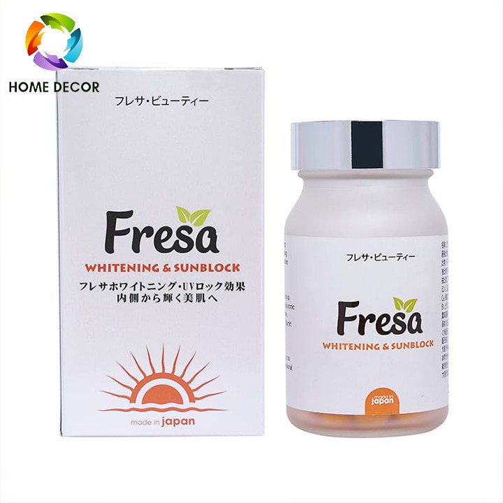[Hàng chính hãng] Viên uống trắng da chống nắng Fresa - made in Japan