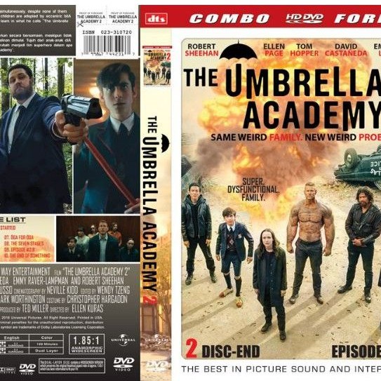 Mô Hình Nhân Vật Phim Hoạt Hình The Umbrella Academy 2