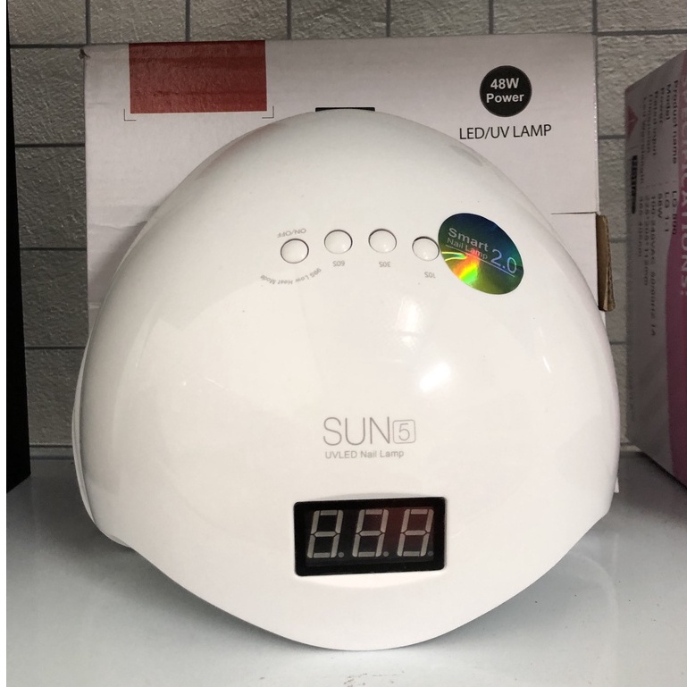 Máy Hơ Gel SUN 5 UV/LED Chính Hãng Bảo Hành 3 Tháng Lỗi NSX Đổi Mới 15 Ngày