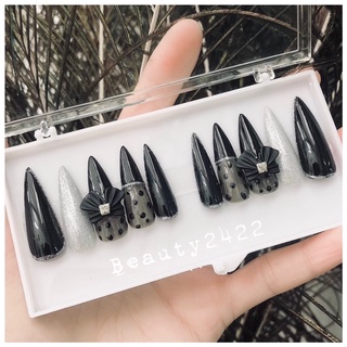 Nail box/ móng thiết kế tặng kèm keo dán và dũa mini