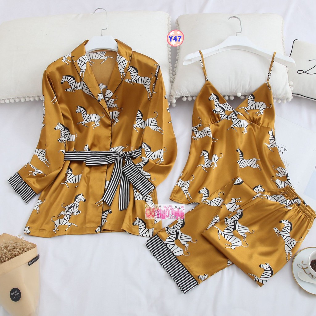 Set 3 món Lụa satin Y47 | BigBuy360 - bigbuy360.vn