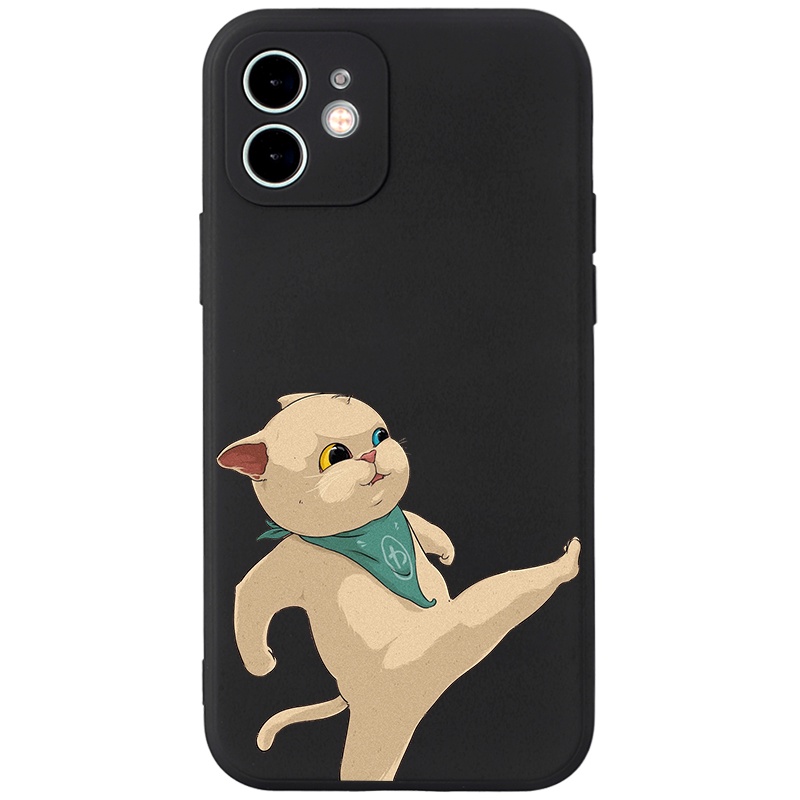 Ốp lưng GUMAN mềm ngộ nghĩnh cặp đôi dễ thương đẹp cho iPhone 14 13 12 11 Pro Max SE 2020 X XR XS 8 7 ip 6S 6 Plus kute XYB587