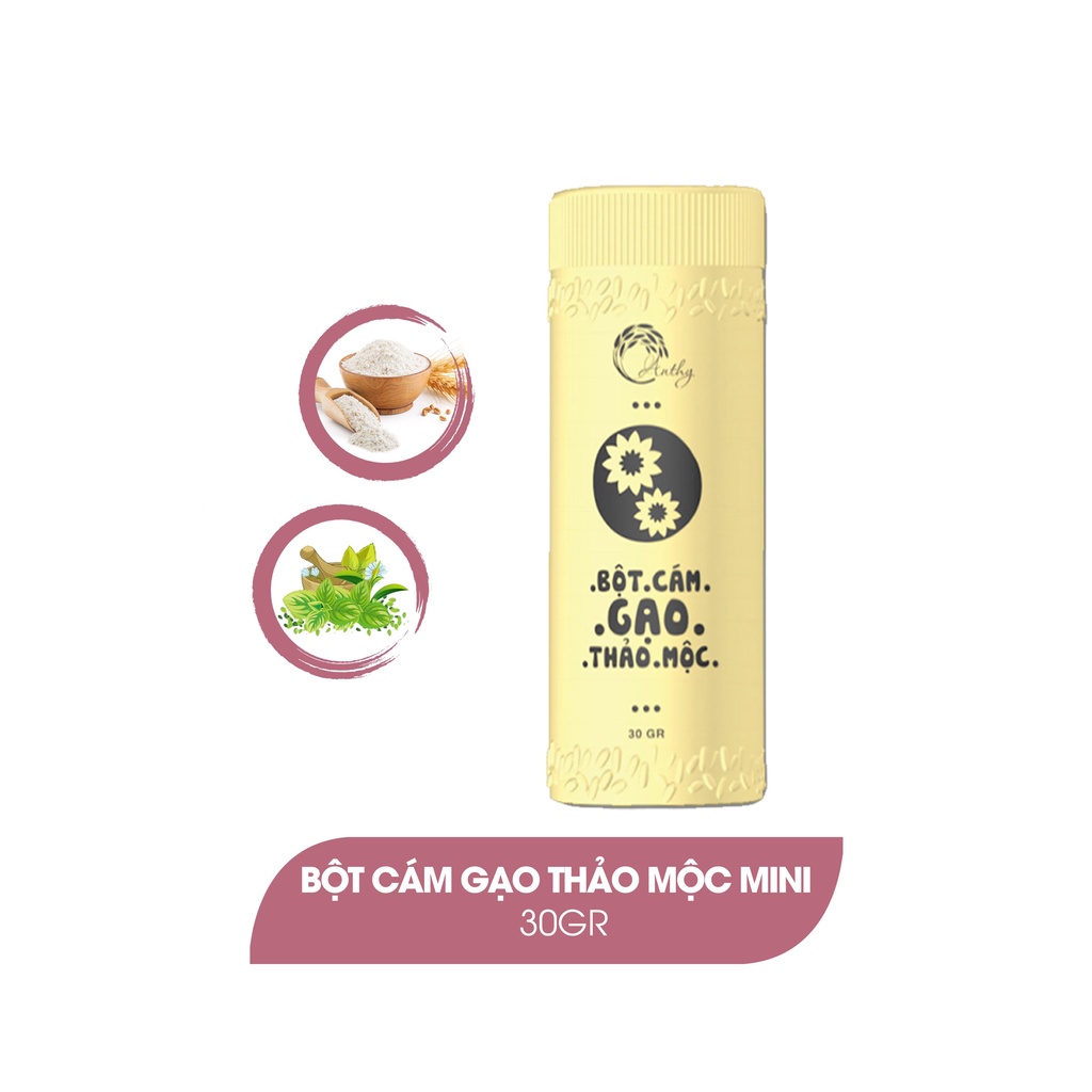 BCG Thảo Mộc (Bột rửa mặt 30gr) - AnThy Organic