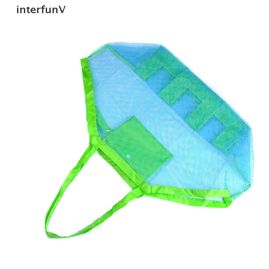 [InterfunV] Túi Lưới Đựng Quần Áo Trẻ Em Đi Biển Ngoài Trời Gấp Gọn Được [Mới]