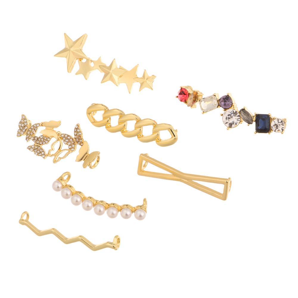 1 / 8 Phụ Kiện Kẹp Dây Giày Nhiều Màu Charms