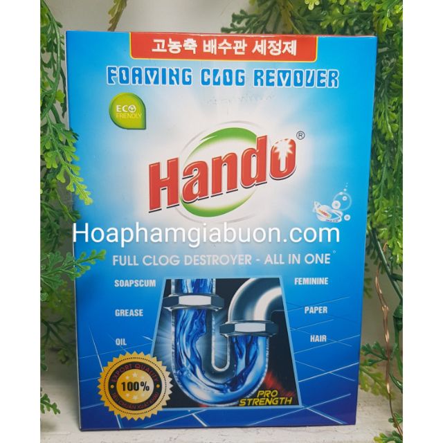 Combo 10 gói bột thông cống hando xuất khẩu