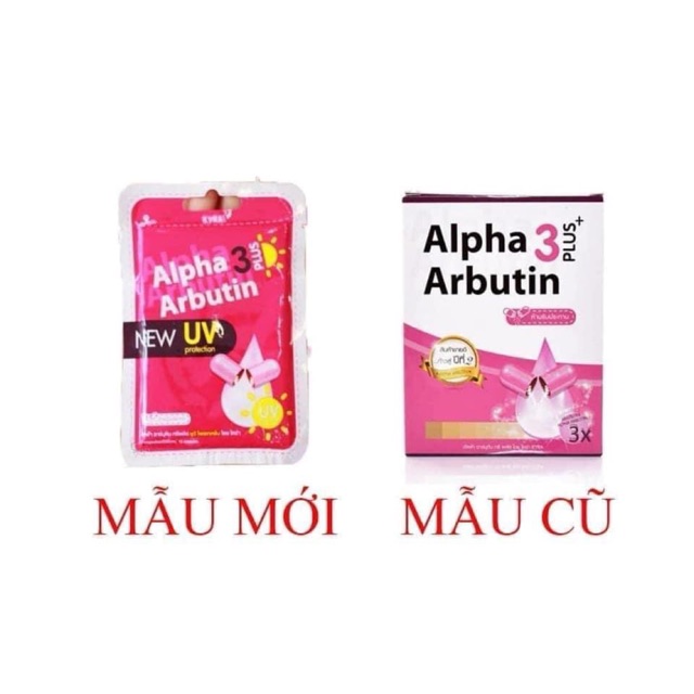 Viên kích trắng alpha arbutin Thái Lan - Chính Hãng