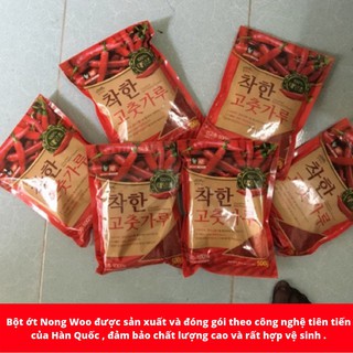 Ớt bột NONG WOO loại vẩy 500G