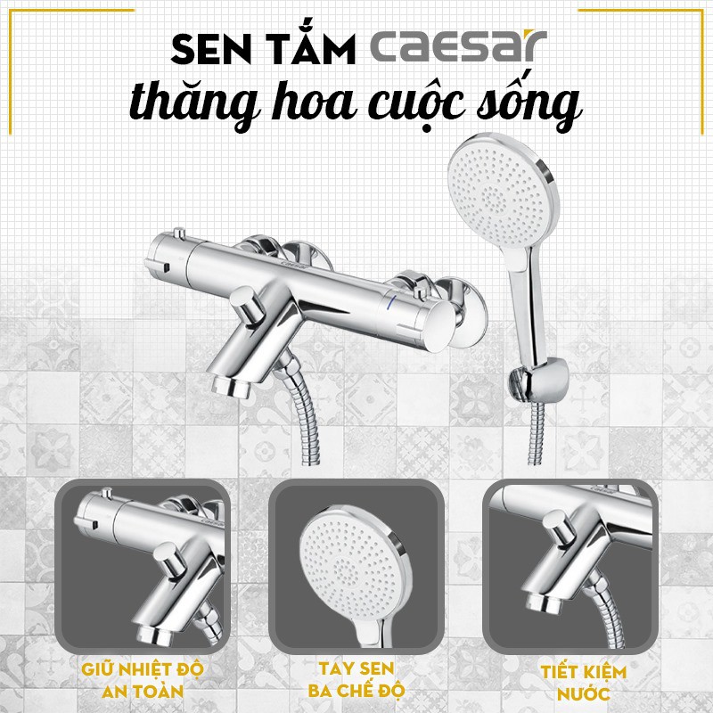 [Caesar] Sen tắm nhiệt độ TS617