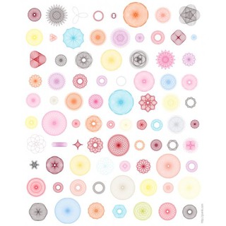 [MÙA TẾT SALE] Bộ Thước Vẽ Sáng Tạo Spirograph Cho Bé