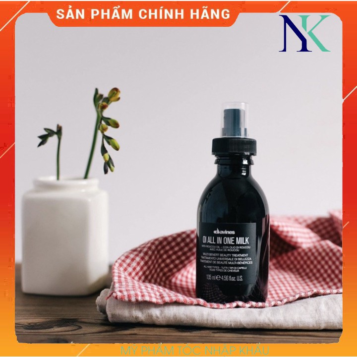 Dưỡng chất chăm sóc đa năng, chống rối, làm mềm mượt tóc OI ALL IN ONE MILK 135ml