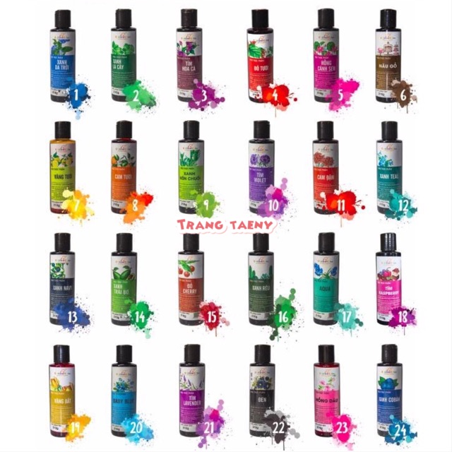 Màu thực phẩm Unicorn Color 210g (2) / Màu siro trang trí bánh kem