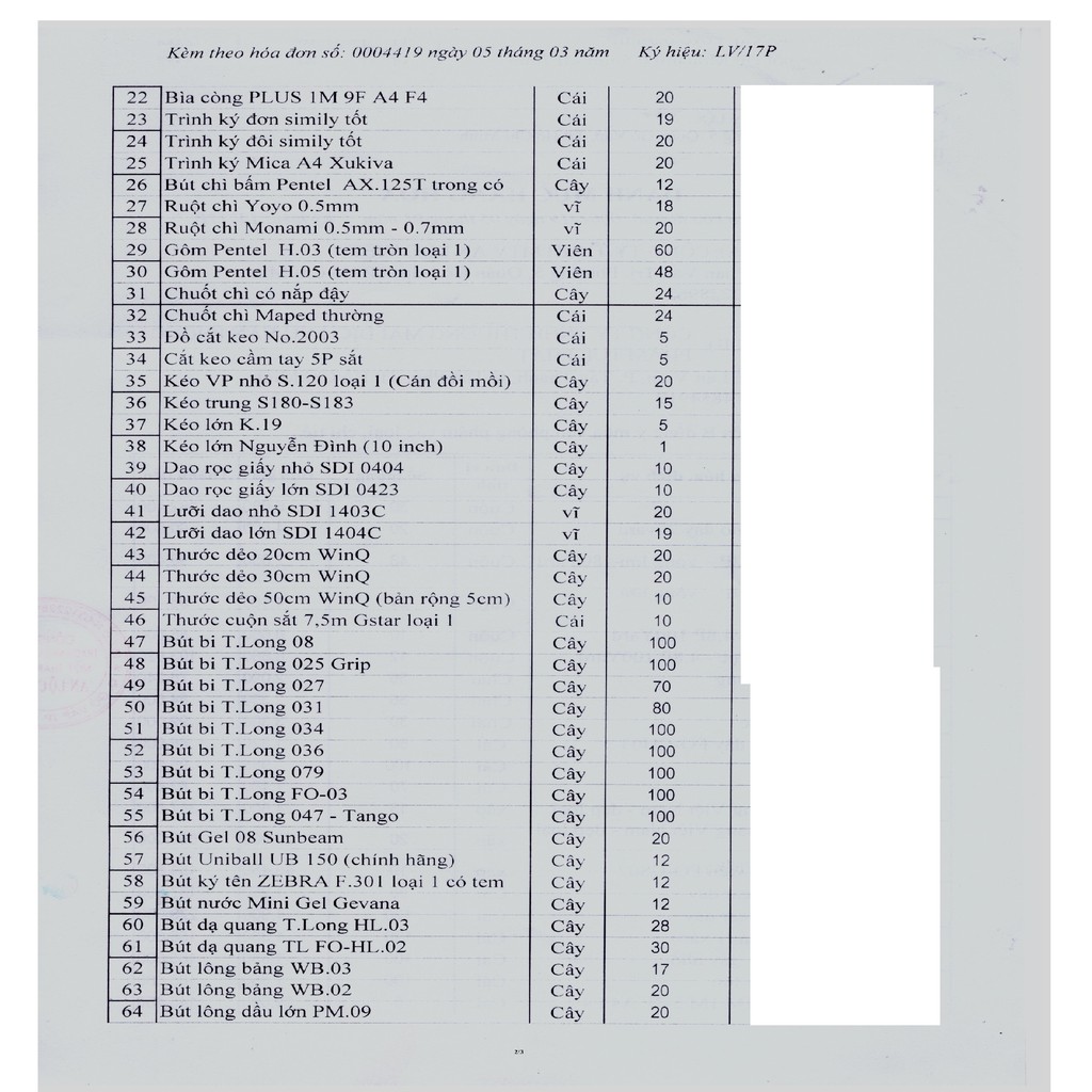 Bút bi TL 025 grip