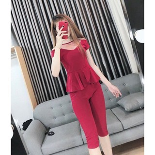 FREE SHIP- Bộ Thun Nữ Cao Cấp
