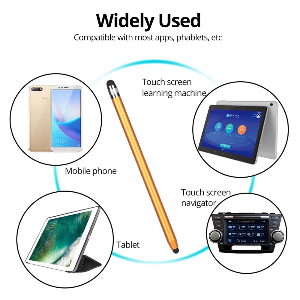 Bút Cảm Ứng Mini Hai Đầu Cho Iphone Ipad Tablet