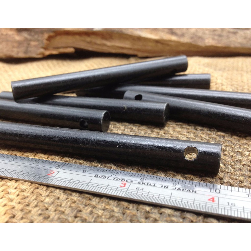 Thanh đá đánh lửa Maggie dã ngoại - sinh tồn loại trơn có lỗ size 10x100mm