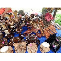 [Có Video] Hộp đựng mứt ngàyTết làm bằng gỗ dừa hình mãng cầu - mua sắm Tết - mỹ nghệ gỗ dừa Bến tre