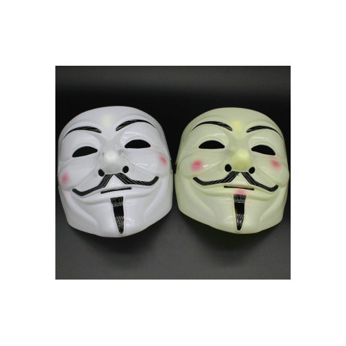 Mặt nạ hacker vàng hóa trang , cosplay  ( ngoctuan8999 )