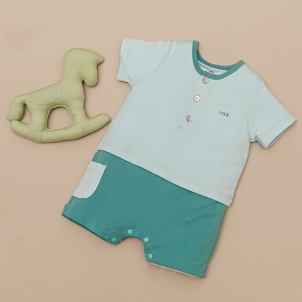 Bộ body cộc xanh bạc hà