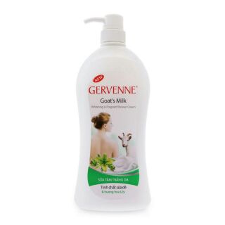 Sữa tắm Gervenne trắng da tinh chất sữa dê 900g