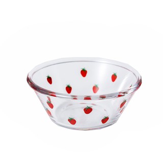 Set Cốc, Bát Thủy Tinh Hình Dâu Tây